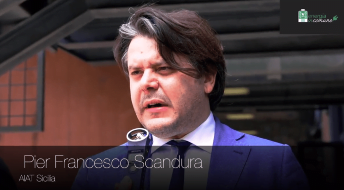 L’Ing. Scandura Pier Francesco Presidente Aiat Sicilia a Progetto Comfort 2018