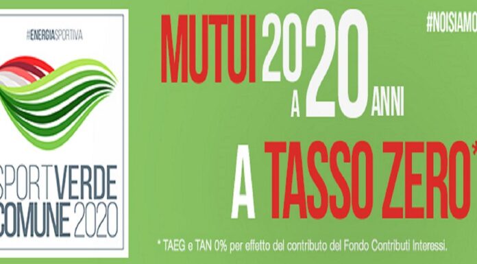 Arriva “Sport verde comune”, il credito agevolato per impianti sportivi più green