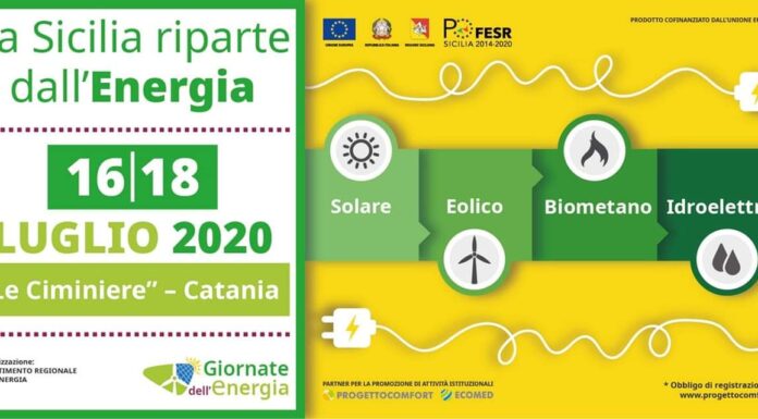 Le giornate dell’Energia in Sicilia: il programma ufficiale