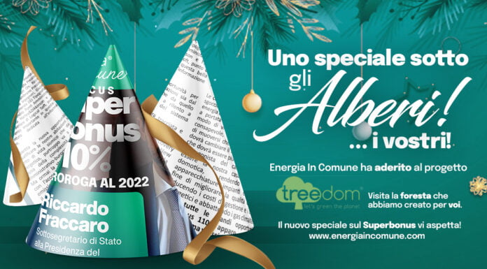 Energia in Comune aderisce a Treedom e adotta una foresta, gli auguri della Redazione