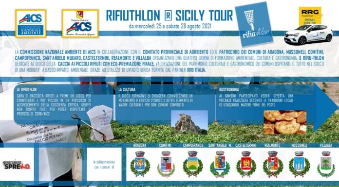 Iniziato il “Rifiuthlon” in Sicilia: la gara ideata per tutelare l’ambiente