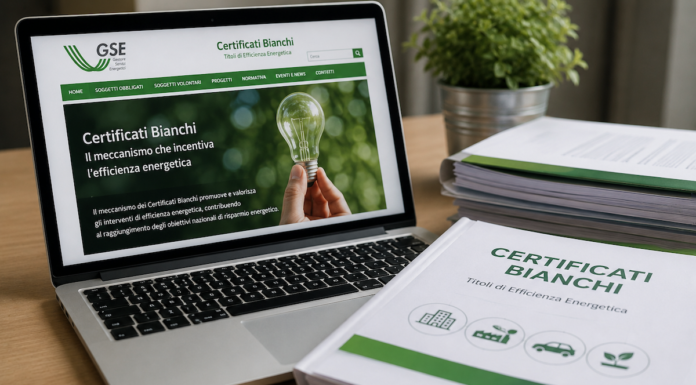 Certificati bianchi, il MASE approva la nuova Guida operativa